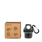 ECOtanka-Poly-Loop-Verschluss-schwarz-PP5-Polypropylen-mit-Karabinerhaken