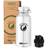 ECOtanka-megaTANKA-2000ml-Edelstahl-Trinkflasche-silber-mit-Poly-Loop-Verschluss-schwarz-PP5-Polypropylen-und-Wave-Edelstahl-Flachverschluss-mit-Tragegriff