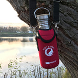 ECOtanka-KOOLER-Schutzhülle-aus-Neopren-in-rot-mit-Trageriemen