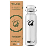 ECOtanka-sportsTANKA-800ml-Edelstahl-Trinkflasche-silber-mit-Wave-Edelstahl-Flachverschluss-mit-Tragegriff Alternativen Text bearbeiten