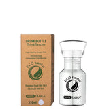 ECOtanka-teenyTANKA-350ml-Edelstahl-Trinkflasche-silber-mit-Wave-Edelstahl-Flachverschluss-mit-Tragegriff Alternativen Text bearbeiten