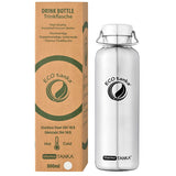 ECOtanka-thermoTANKA-800ml-isolierende-doppelwandige-Edelstahl-Thermo-Trinkflasche-silber-mit-Wave-Edelstahl-Flachverschluss-mit-Tragegriff Alternativen Text bearbeiten