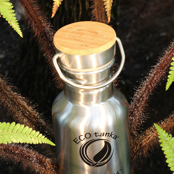 ECOtanka Trinkflasche mit Bambus Verschluss