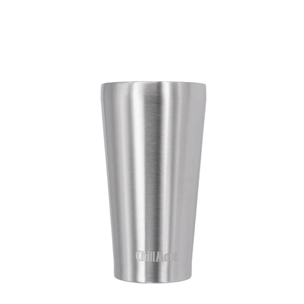 ECOtanka-ChillMate-350ml-isolierender-doppelwandiger-Edelstahl-Thermo-Trinkbecher-silber-ideal-für Coffee-to-Go