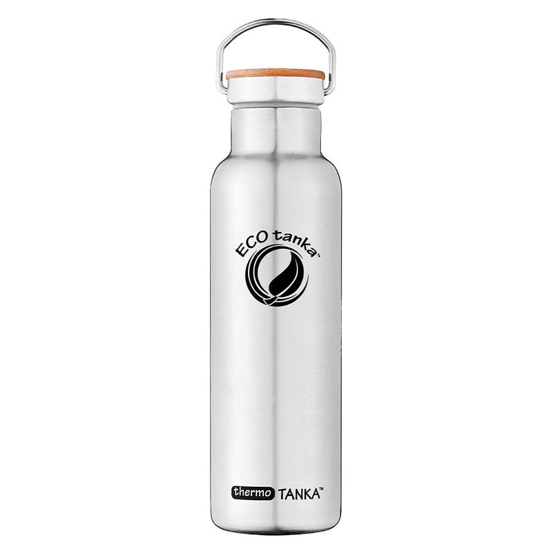 ECOtanka-thermoTANKA-600ml-isolierende-doppelwandige-Edelstahl-Thermo-Trinkflasche-silber-mit-Edelstahl-Fachverschluss-mit-Bambusplättchen-aus-nachhaltigem-Anbau-und-Tragegriff