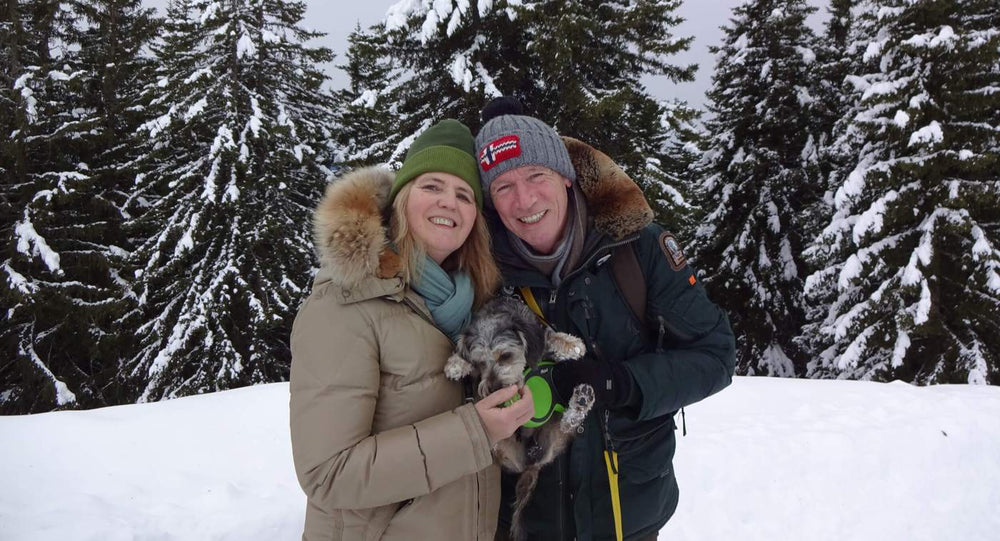 ECOtanka Team in Schneelandschaft