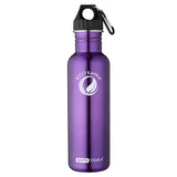 ECOtanka-sportsTANKA-800ml-Edelstahl-Trinkflasche-violett-mit-Poly-Loop-Verschluss-schwarz-PP5-Polypropylen-mit-Karabinerhaken