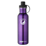 ECOtanka-sportsTANKA-800ml-Edelstahl-Trinkflasche-violett-mit-Sport-Verschluss-2-teilig-mit-Staubkäppchen-schwarz-PP5-Polypropylen