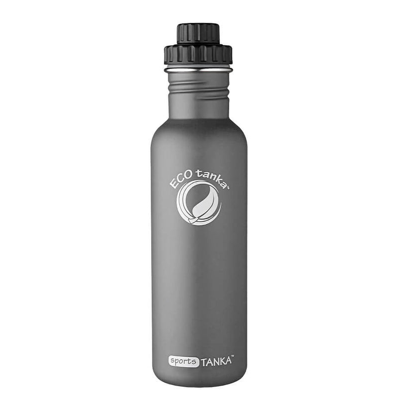 ECOtanka-sportsTANKA-800ml-Edelstahl-Trinkflasche-anthrazit-oliv-mit-Reduzier-Verschluss-PP5-mit-2cm-Trinköffnung-und-Verschlusskäppchen